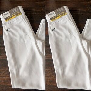 2 NWT Easton Baseball Pants Youth XS